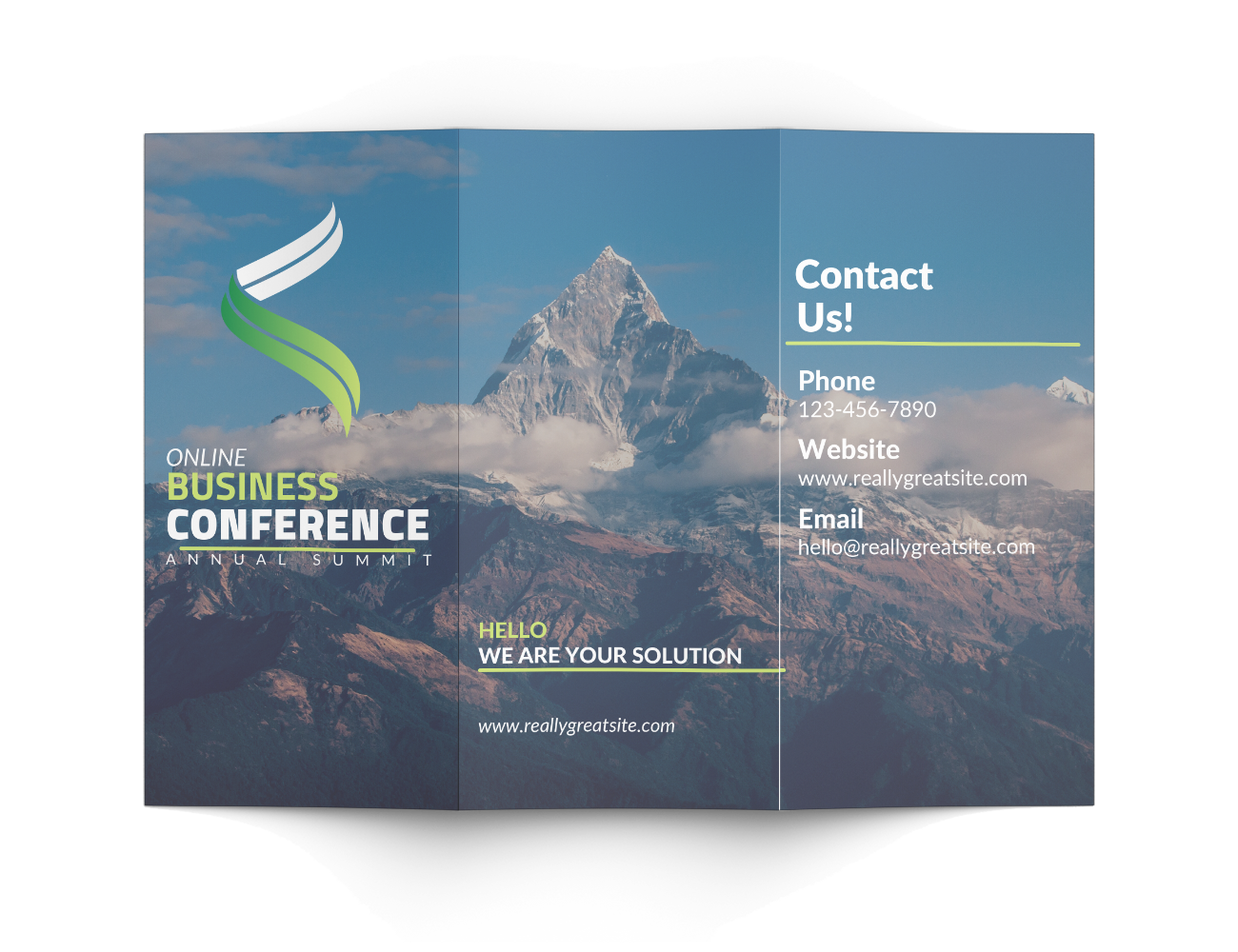 Corporate Event Brochure for Conference