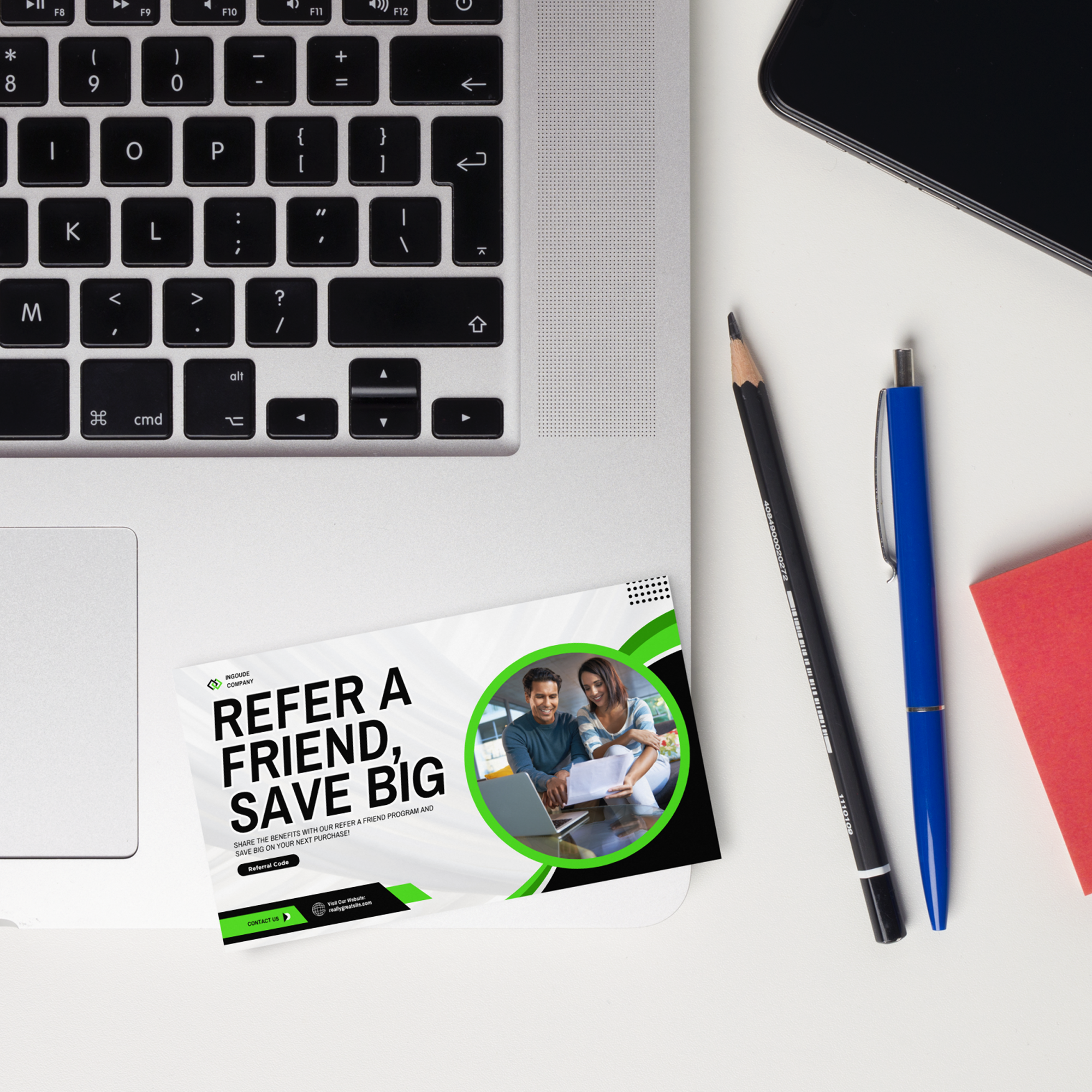 custom referral cards