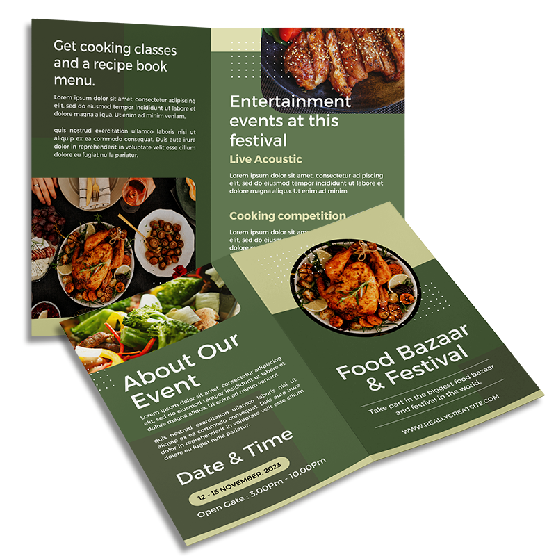 Food Festival Brochure