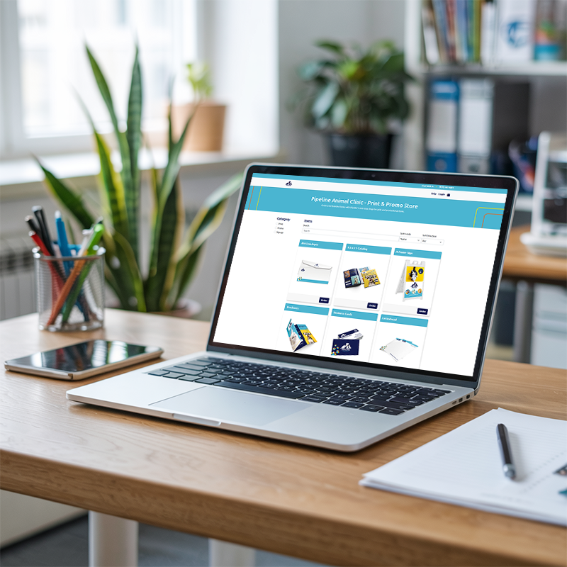 laptop mockup PortalPro