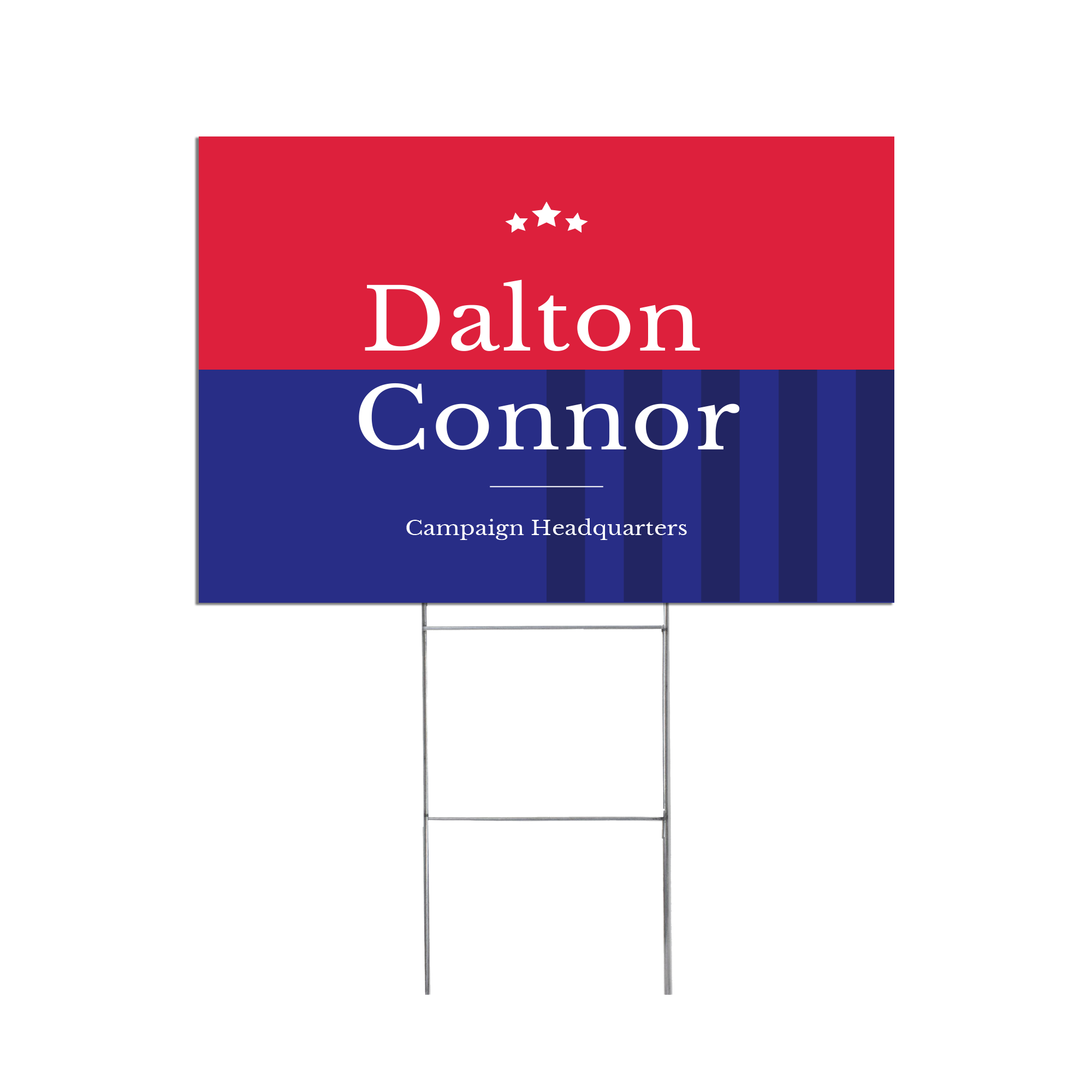 Political Yard Sign