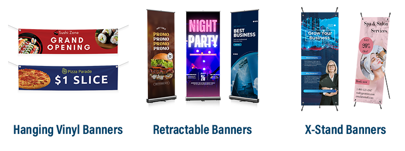 Types of Custom Banners